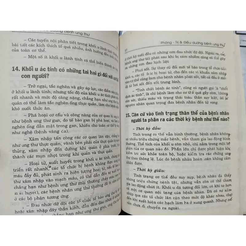 ĐÔNG Y PHÒNG - TRỊ & ĐIỀU DƯỠNG BỆNH UNG THƯ 591688