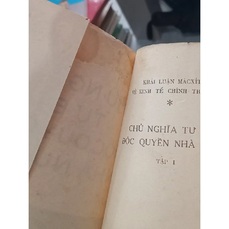 Chủ nghĩa tư bản độc quyền nhà nước tập 1 574544