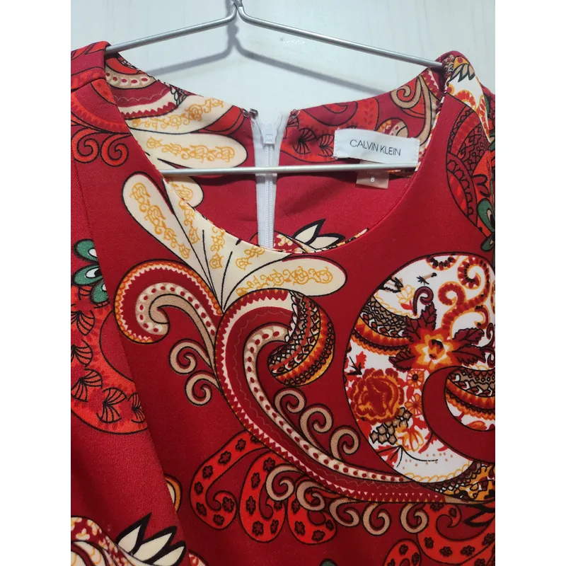 Đầm body hoa văn 740511