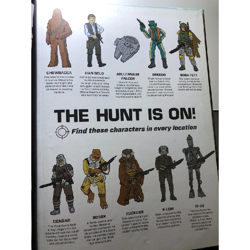 Where's the Wookiee? Star Wars BÌA CỨNG mới 85% bẩn nhẹ HPB2607 NGOẠI VĂN 450857