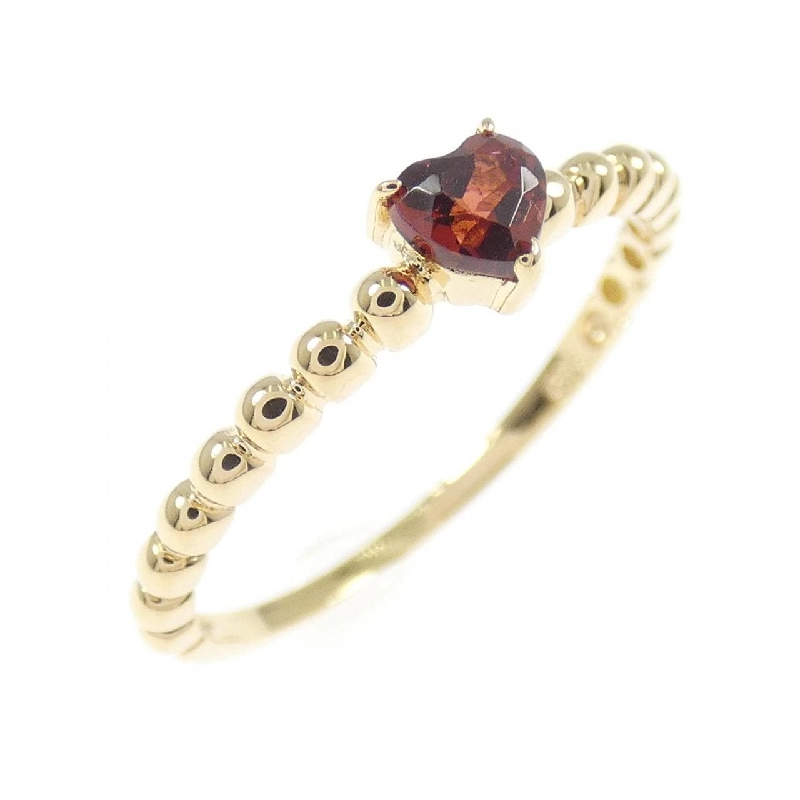 Nhẫn Garnet hình trái tim K18YG - Hàng hiệu Authentic 847912