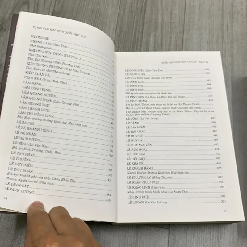 Quốc học huế xưa và nay. Full bộ 2 cuốn. 6b1 755766