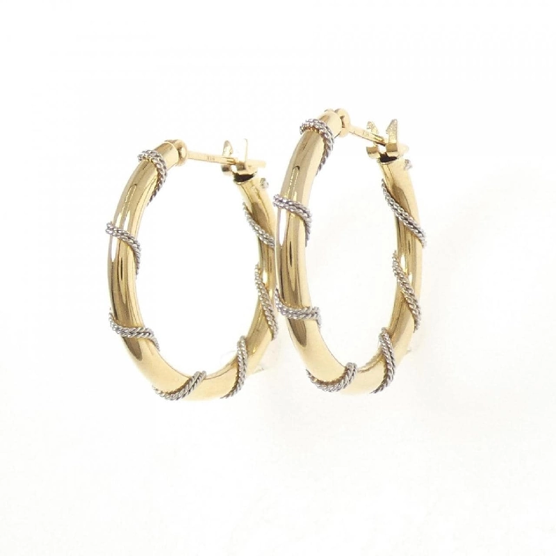 K18YG/PT Bông tai - Hàng hiệu Authentic 866238