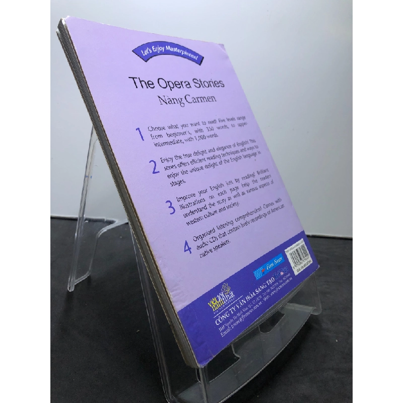 Nàng Carmen The opera stories 800 words mới 85% bẩn nhẹ Let's Enjoy Masterpieces HPB0508 HỌC NGOẠI NGỮ 451231