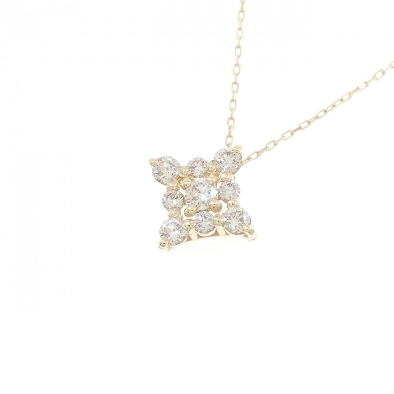 K10YG Dây chuyền kim cương 0.20CT - Hàng hiệu Chính hãng 858625