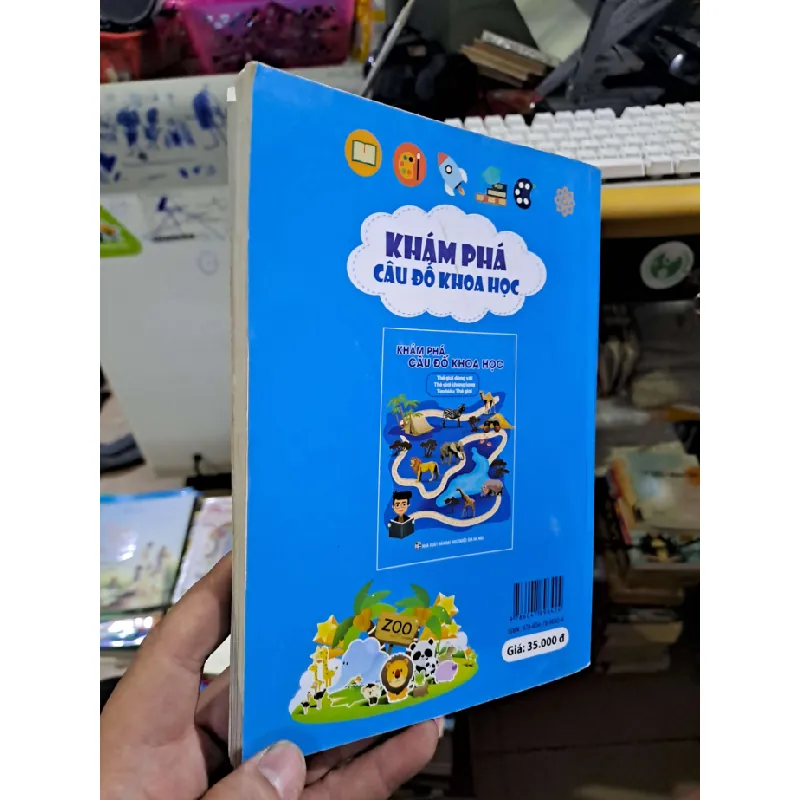 Khám phá câu đố khoa học - Hà Thị Anh - 2019 mới 80% - KHOA HỌC ĐỜI SỐNG - HCM0111 629404