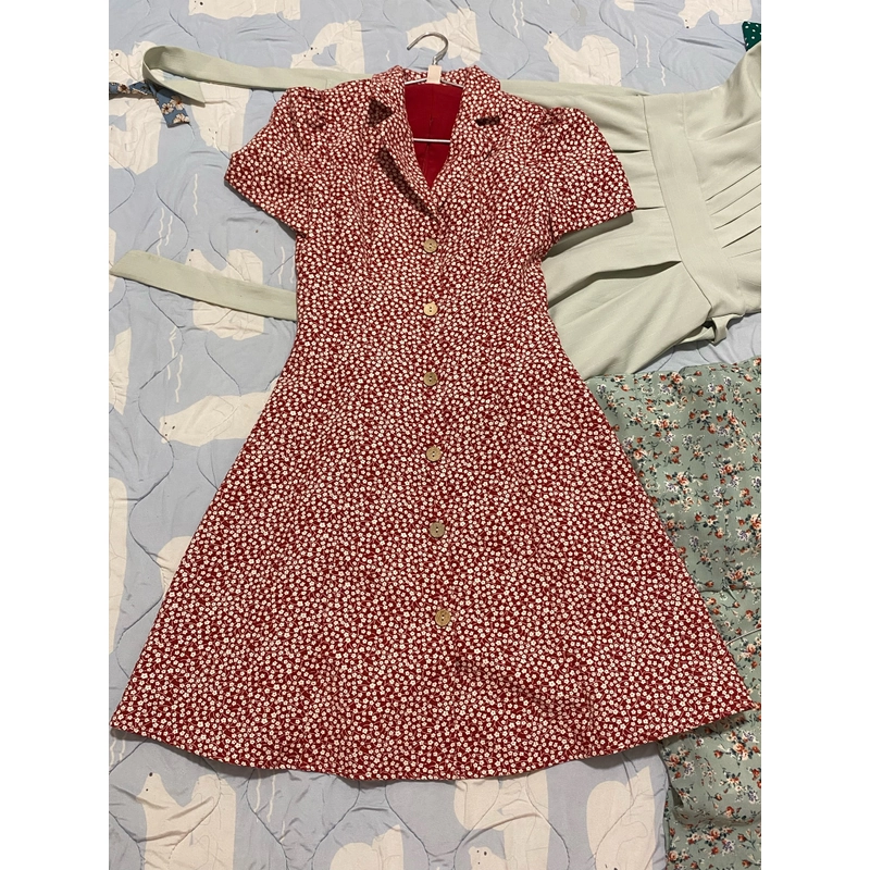 Váy Lép cổ vest 400287
