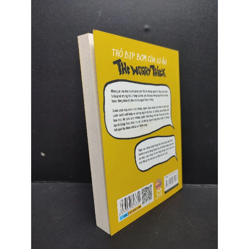 Trò Bịp Bợm Của Lo Âu mới 90% bẩn nhẹ 2020 HCM2606 David A. Carbonell VĂN HỌC 916011