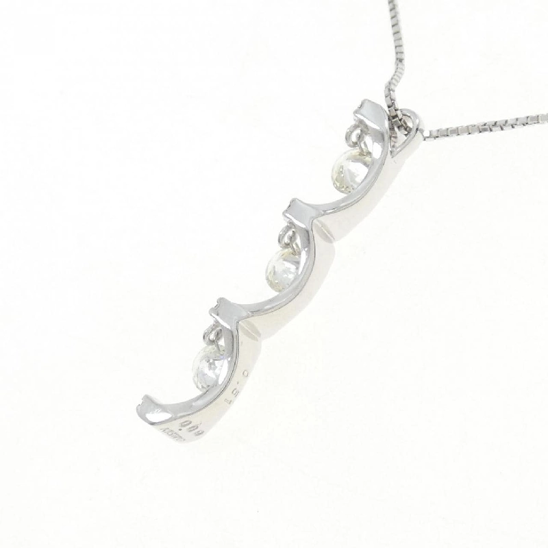 K18WG Dây chuyền kim cương 0.51CT - Hàng hiệu Chính hãng 862773