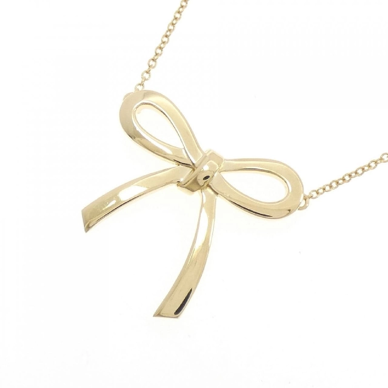 Dây chuyền trung bình Tiffany Ribbon - Hàng hiệu Authentic 840924