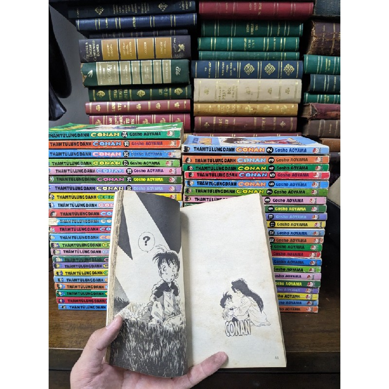 Truyện tranh thám tử lừng danh Conan bìa màu - Gosho Aoyama (full bộ) 69630