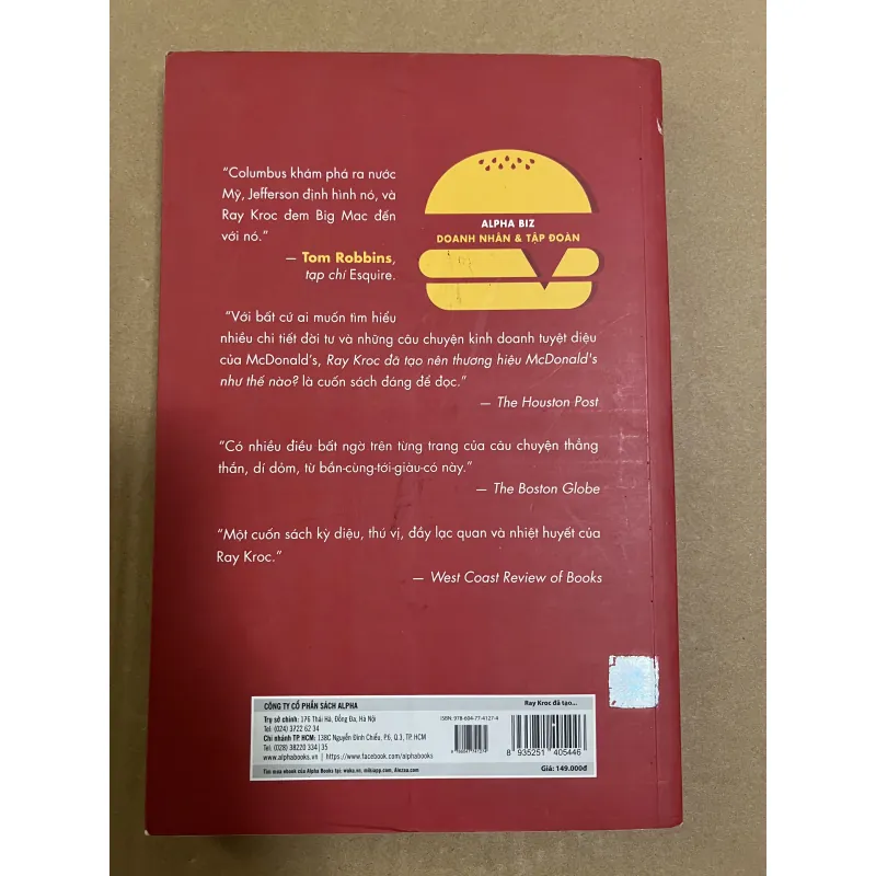 Ray Kroc đã tạo nên thương hiệu McDonald’s như thế nào ? 1024079