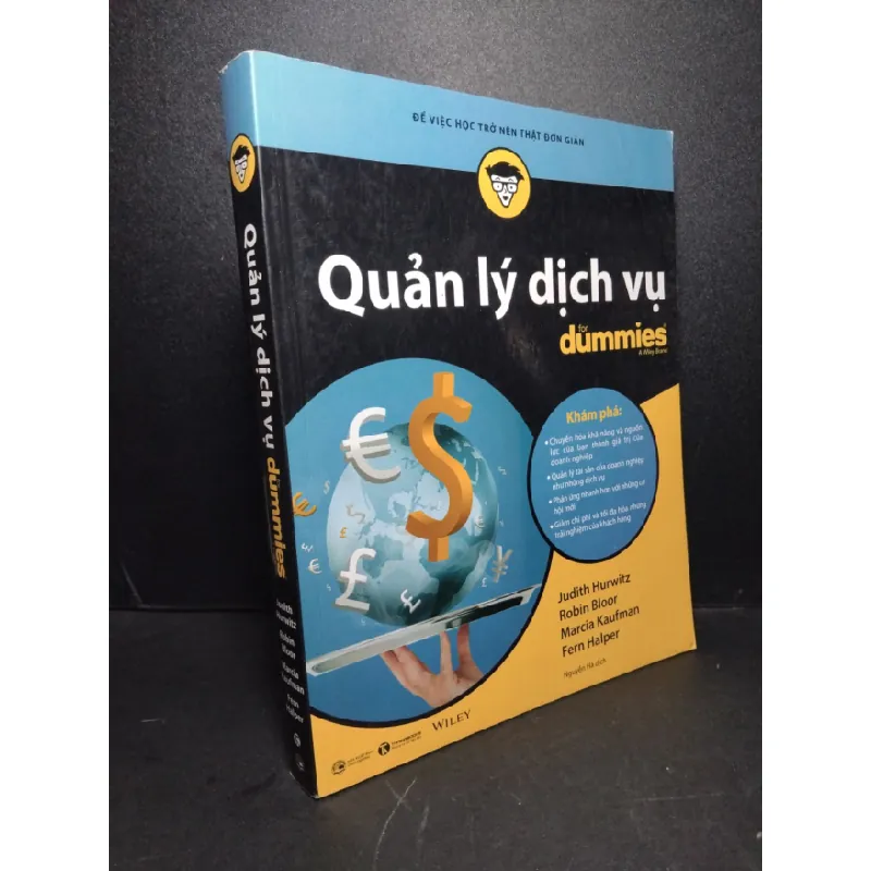[Sách Cũ SCGR] Quản lý dịch vụ for dummies a wiley brand mới 90% ố bẩn, gấp bìa nhẹ, có mộc nhà phát hành 2019 HCM2103 QUẢN TRỊ 678353