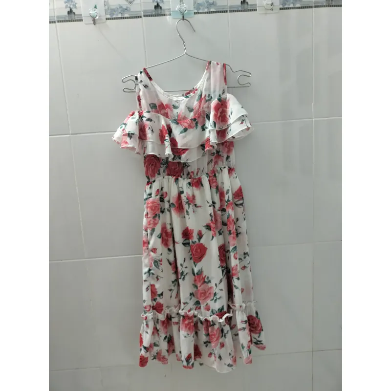 Váy kiểu công chúa dễ thương cho bé gái 20-25kg 7-12 tuổi 791739