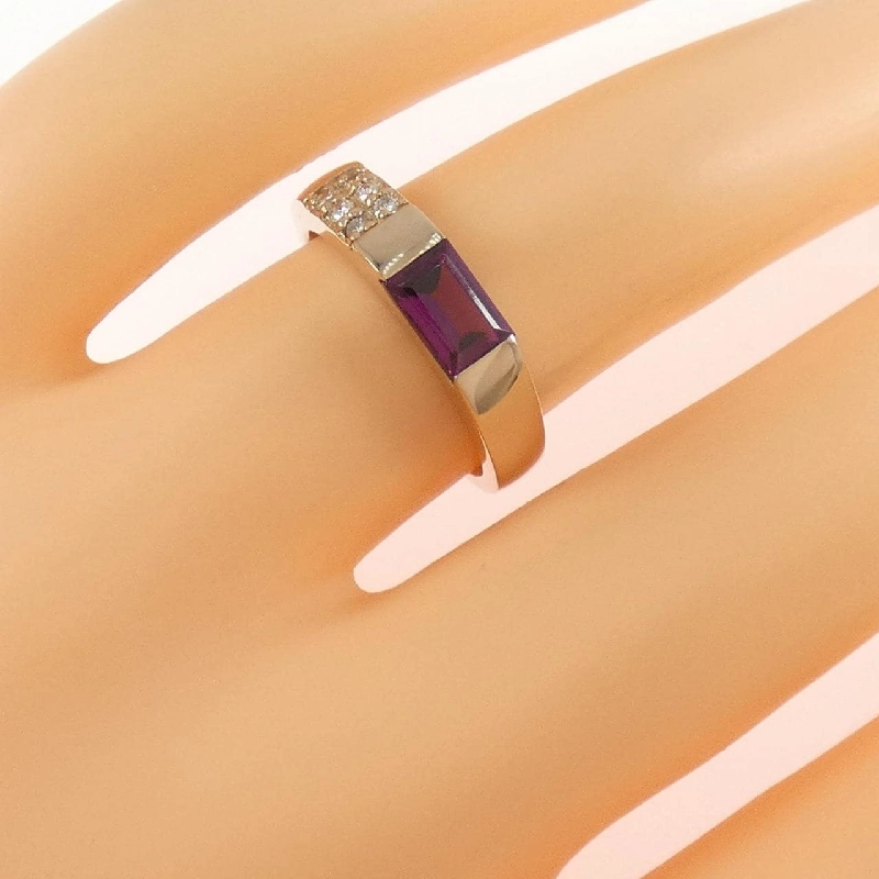 Nhẫn Garnet K18PG - Hàng hiệu Authentic 849196