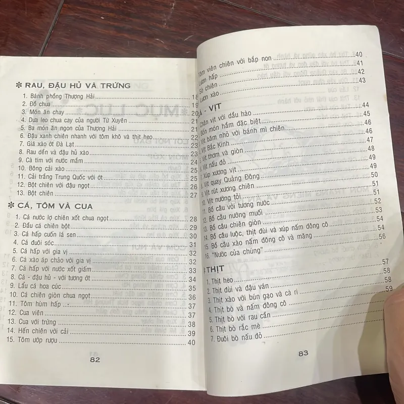 Các món ăn châu á - sách nấu ăn / trương đình công  1040735