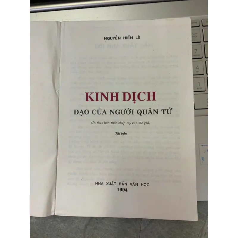 KINH DỊCH ĐẠO CỦA NGƯỜI QUÂN TỬ - NGUYỄN HIẾN LÊ 719584