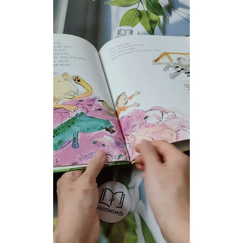 [Tặng nẹp góc] Truyện thiếu nhi Hàn Quốc: Danh nhân 64 -  지인지기 인물 이야기: 존 버닝엄 732012