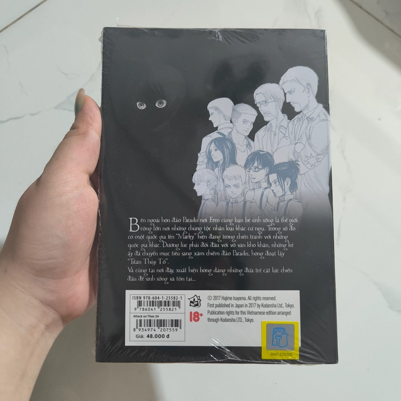Attack on Tian - Tập 24 - NXB Trẻ - AoT tập 24 (seal) 478420