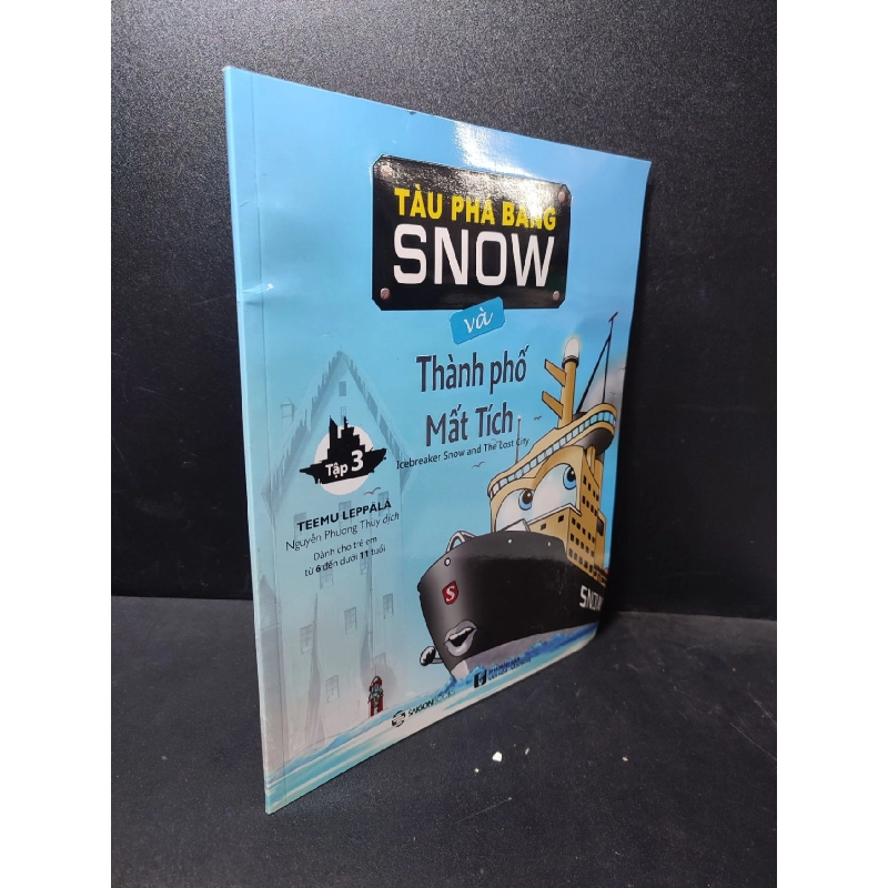 Tàu phá băng và thành phố mất tích tập 3 Teemu Leppala mới 90% SBMQ7-2512 dạy trẻ 912662