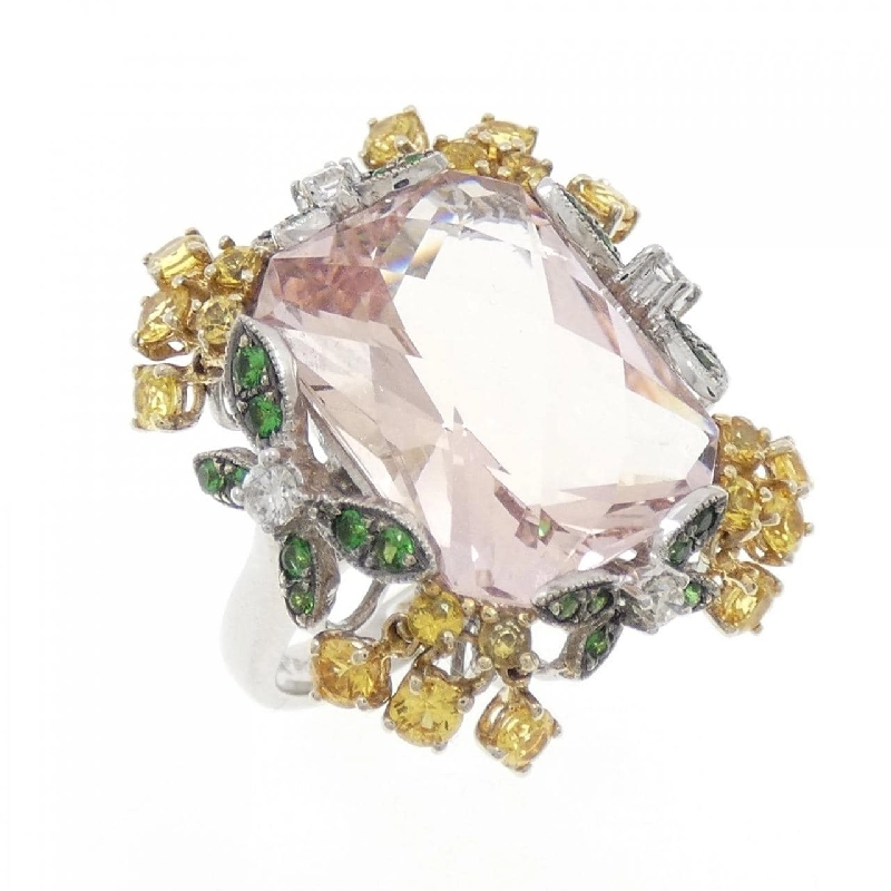 Nhẫn Morganite 750WG/750YG 11.16CT - Hàng hiệu Authentic 848263