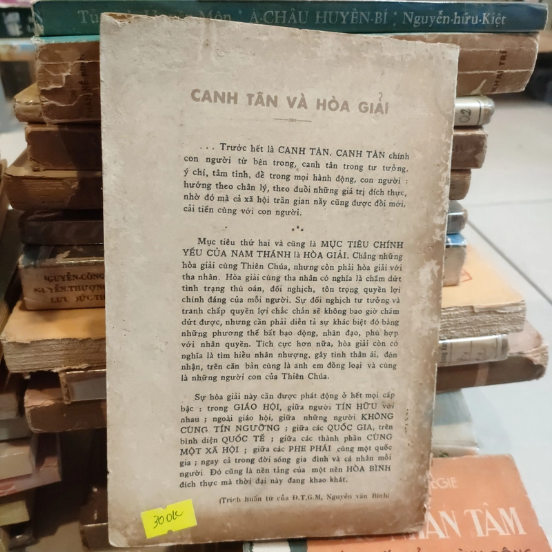 CANH TÂN VÀ HOÀ GIẢI  283221