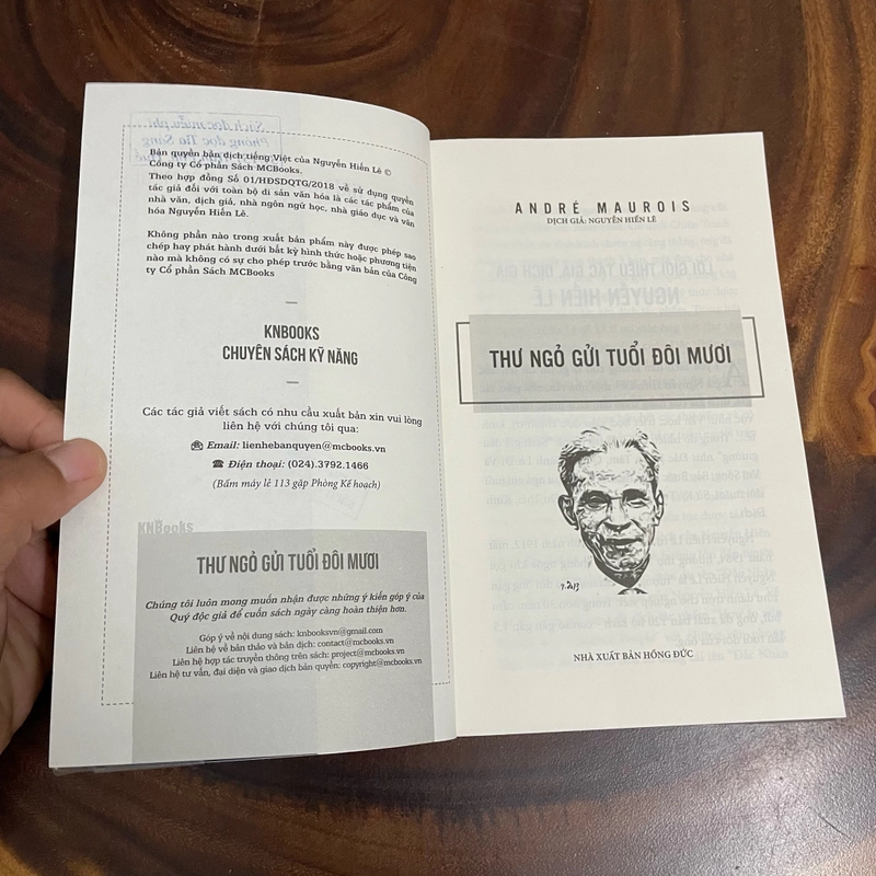 II Tựa sách: Thư Ngỏ Gửi Tuổi Đôi Mươi - ANDRÉ MAUROIS - Nguyễn Hiến Lê (Dịch) - 2018 463553