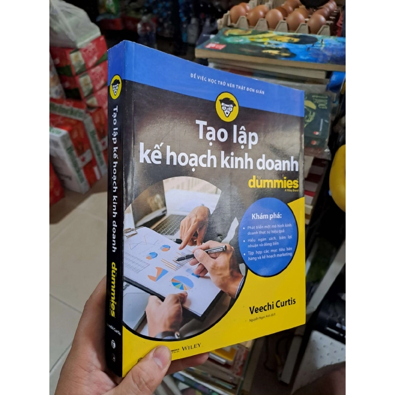 Tạo Lập Kế Hoạch Kinh Doanh For Dummies - Veechi Curtis - 2022 mớ 90% - KINH TẾ - TÀI CHÍNH - CHỨNG KHOÁN - HMT3012 924366