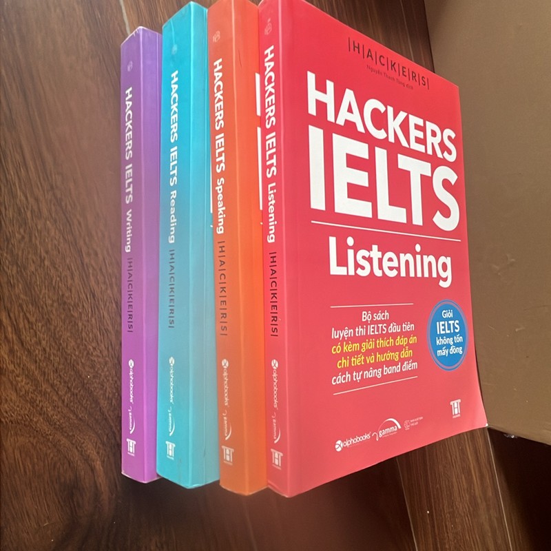 Bộ sách luyện thi IELTS (tự luyện) Hackers IELTS 4 kỹ năng 143734