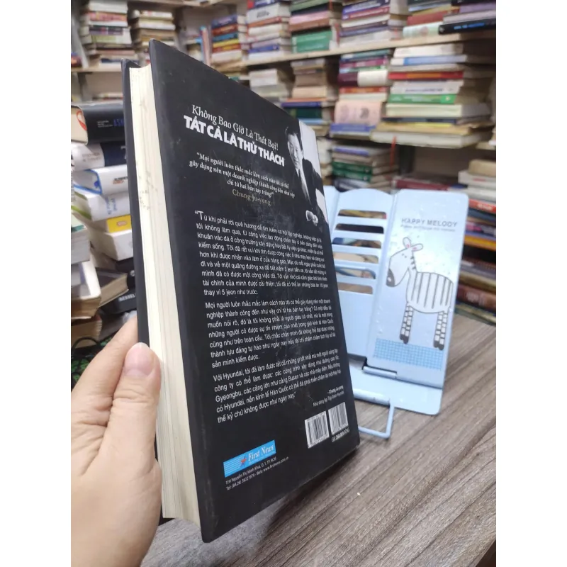 Sách: Không bao giờ là thất bại! Tất cả chỉ là thử thách - Chung Ju-yung (A2) 589241