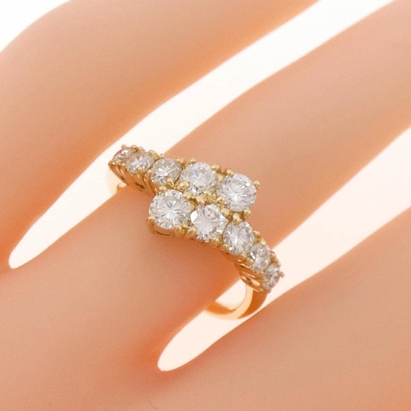 Nhẫn kim cương K18YG 1.05CT 668685