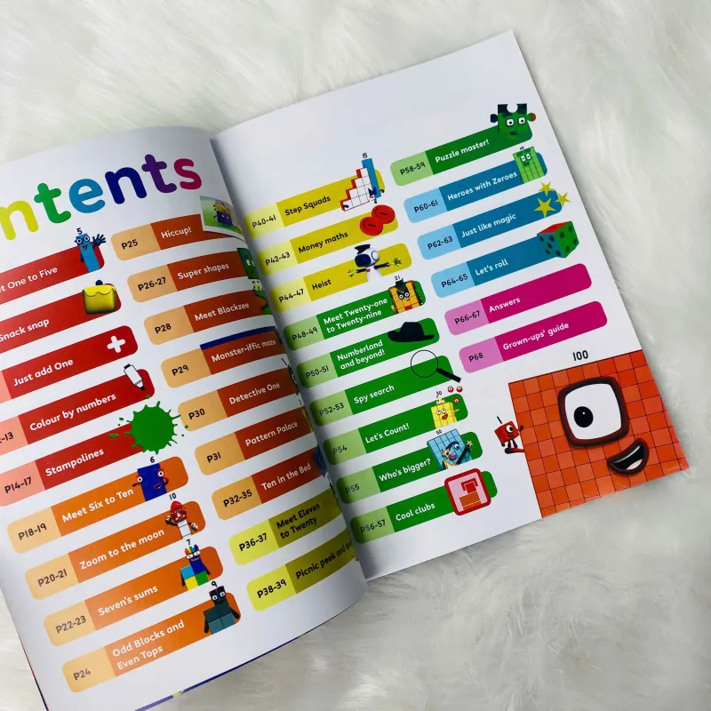 Sách - Numberblocks 2026 Annual – vừa học toán vừa chơi cực vui! 1001326