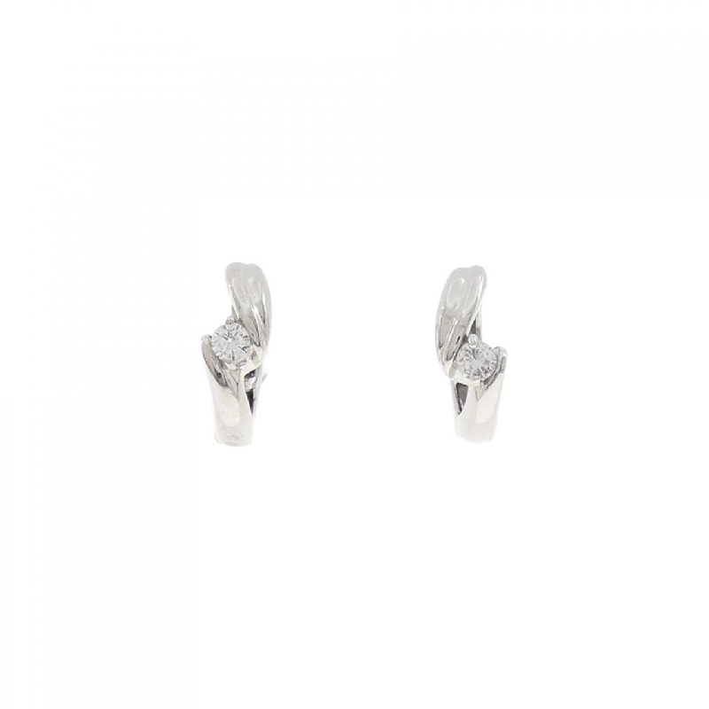 K18WG Bông tai kim cương 0.12CT - Hàng hiệu Chính hãng 869005