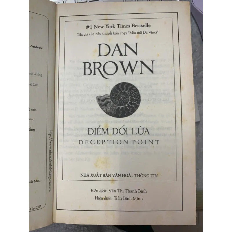 ĐIỂM DỐI LỪA - DAN BROWN 297665