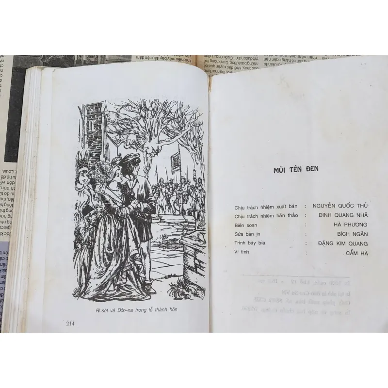 MŨI TÊN ĐEN (Tranh vẽ minh họa) - R. L. Stevenson 1047118