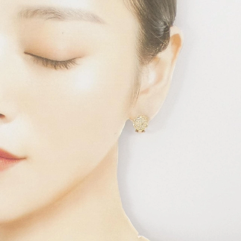 K18YG Bông tai kim cương 1.02CT - Hàng hiệu Chính hãng 866334