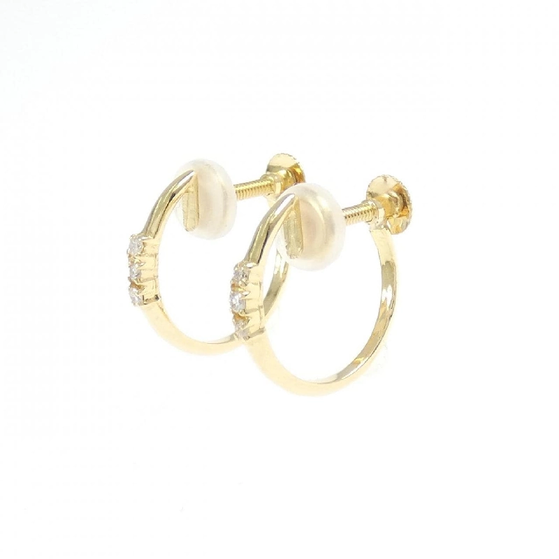 K18YG Bông tai kim cương - Hàng hiệu Chính hãng 872367