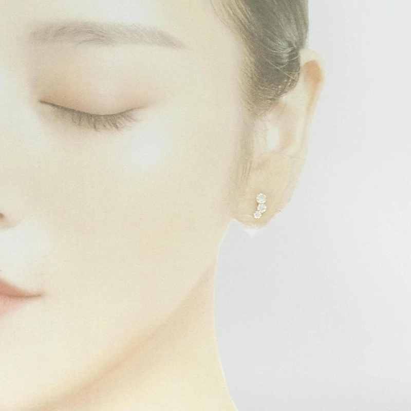 K18YG Bông tai kim cương 0.70CT - Hàng hiệu Chính hãng 868822