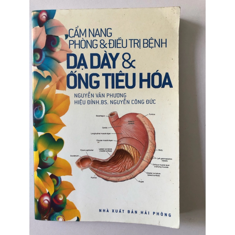 CẨM NANG PHÒNG & ĐIỀU TRỊ BỆNH DẠ DÀY & ỐNG TIÊU HÓA - 257 TRANG, NXB: 2007 291292