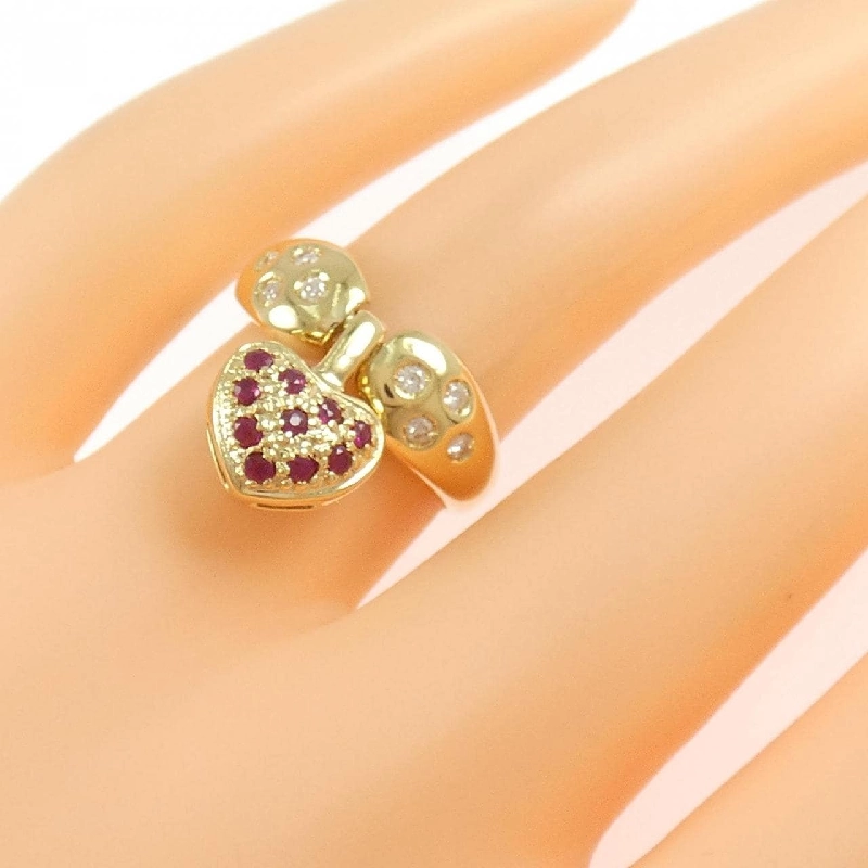 Nhẫn Ruby K18YG 0.22CT - Hàng hiệu Chính hãng 849576