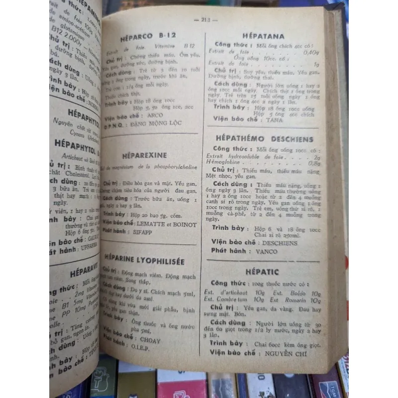 Từ Điển Dược Phẩm Đặc Chế - Trương Kế An - Trương mục Thư viên quốc rất giá trị 783779