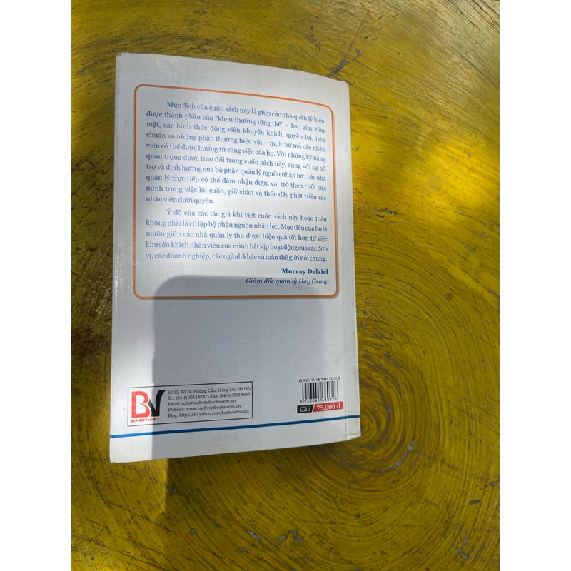 NGHỆ THUẬT KHEN THƯỞNG NHÂN VIÊN 541702