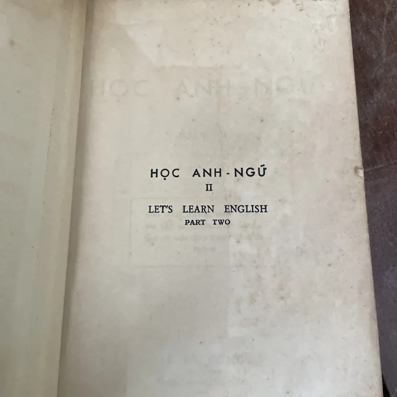 Học Anh ngữ 2 - LÊ BÁ Kông- sách học tiếng Anh  1008293