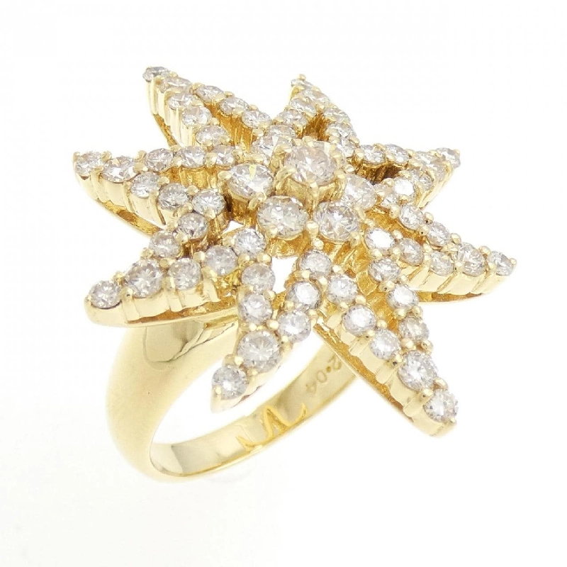 Nhẫn kim cương K18YG 2.04CT 670976