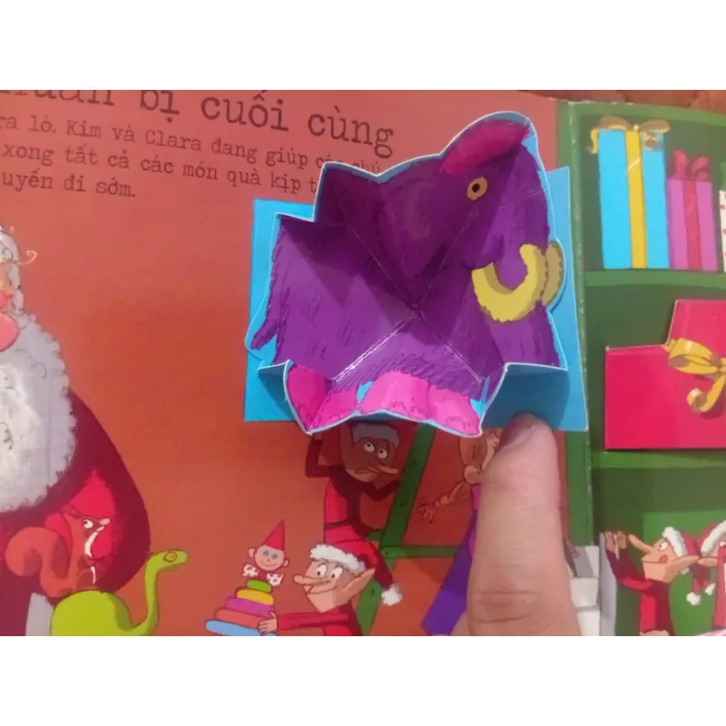Sách dựng hình 3D - Chuyến Phiêu Lưu Kỳ Diệu Của Ông Già Noel 1009878