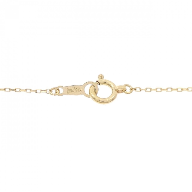 K18YG Dây chuyền kim cương hình chữ thập - Hàng hiệu Authentic 857894