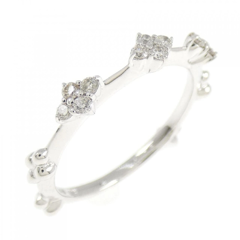 Nhẫn kim cương K18WG 0.16CT 668030