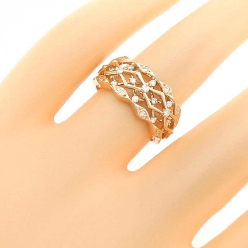 Nhẫn kim cương K18PG 0.20CT 667440