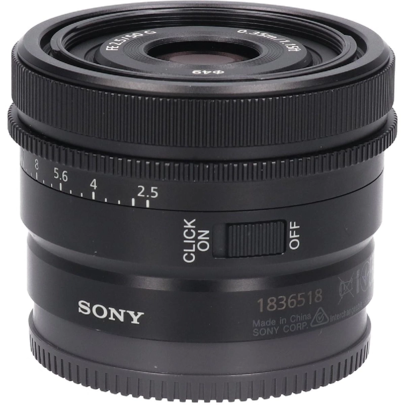 Ống kính FE50mm F2.5G (SEL50F25G) - Hàng hiệu Authentic 878394