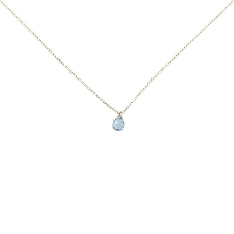 K18YG Blue Topaz Necklace - Hàng hiệu Authentic 861055